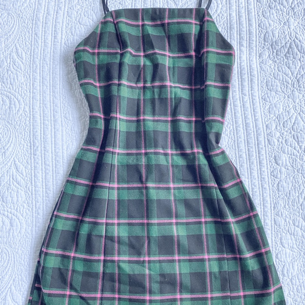 Urban Outfitters Plaid Mini Dress